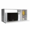 Armário Aéreo Microondas Viena - Branco - Sallêto