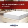 Protetor para Colchão de Casal 140 x 190 Impermeável - Ortobom