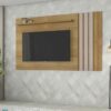 Painel para TV até 60” Laura  - Noronha/Off White - JCM