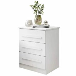 Mesa de Cabeceira Império - Branco - BNT