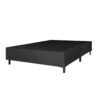 Base Casal Box inteiro Universal Corino Preto - 138 x 188 x 38 - Dream
