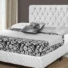 Cabeceira Queen para Cama Box Barcelona Classic 1,60 - Corino branco - Bona