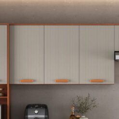 Armário Aéreo Cozinha 3 Portas Itafriz ARM- 120 3PT - Cinamomo/Fendi - Itatiaia