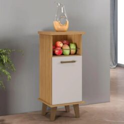 Balcão Multiuso 1 Porta Arte Flex  - Cinamomo/Off White - ATM