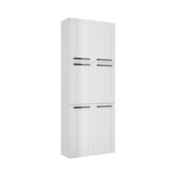 Paneleiro de cozinha 6 portas Florença 70cm - Branco - Itatiaia