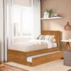 Cama com Auxiliar Solteiro Barcelona - Nature