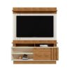 Estante Home para TV até 55" Góias - Off White/Amêndoa - Mobler