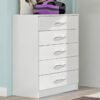 Cômoda com 5 Gavetas CP051 - Branco - EVD