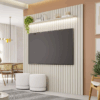 Painel Home com Led para TV Maragogi - Off White