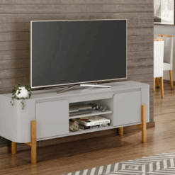 Rack para TV até 65" Camburi - Off White  - BC