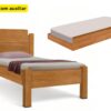 Cama com Auxiliar Solteiro Paris - Nature