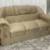Sofá Corsa 3 Lugares - Bege 607 -  Alpoim Estofados