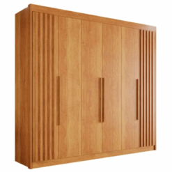 Guarda-Roupa Casal 6 Portas Sem Pés Granada - Cinamomo - Sallêto