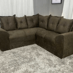 Sofá de canto Belo - Marrom 603 - Alpoim Estofados