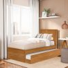Cama com Auxiliar Solteiro Barcelona - Nature