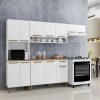 Kit Cozinha Completa Modulada 4 Peças New Master - Branco - ATM