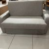 Sofá-Cama com baú 2 Lugares Daiane - Cinza claro - Matrix