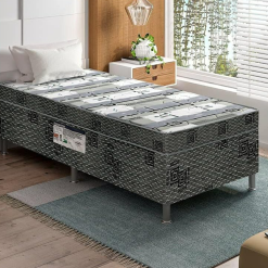 Cama Box Conjugado Solteiro Dream 88 x 188 x 42 - Ortobom